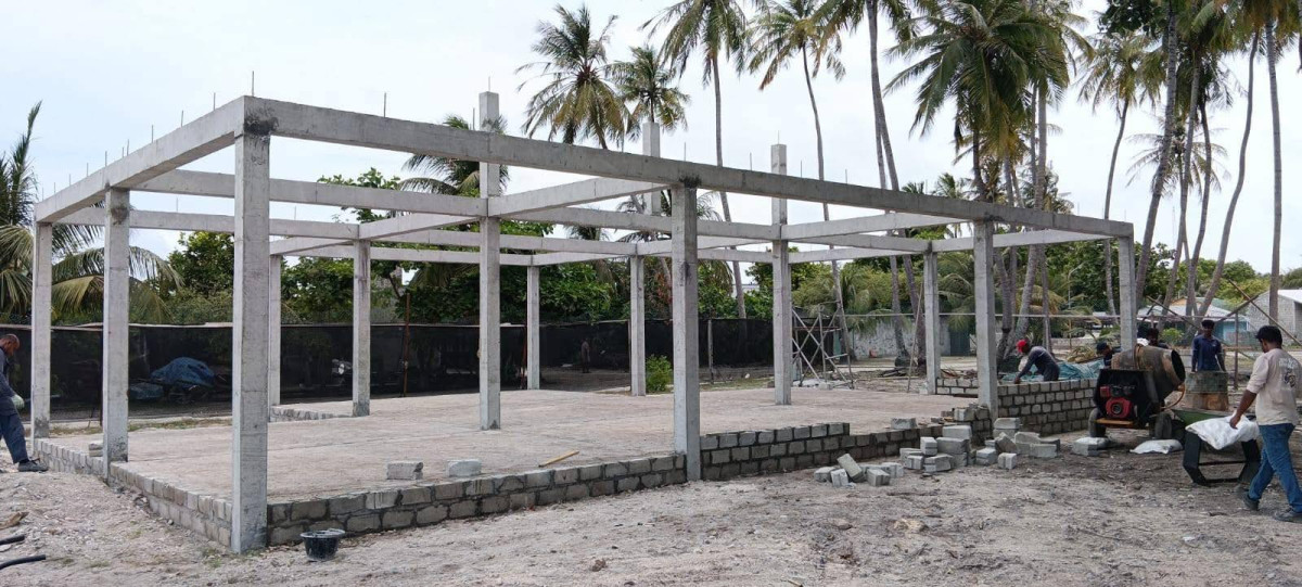 ފުލުހުންގެ އިދާރާ އެޅުމުގެ މަސައްކަތް